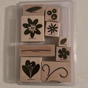 Stampin’ Up Bodacious Bouquet Rubber Stamp Set